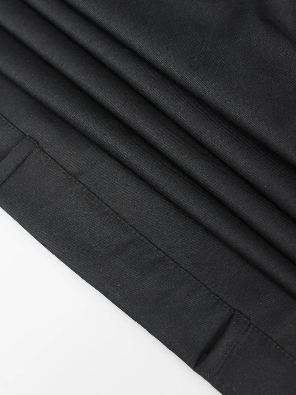 Single-breasted Contrast Neck double-belt Dress