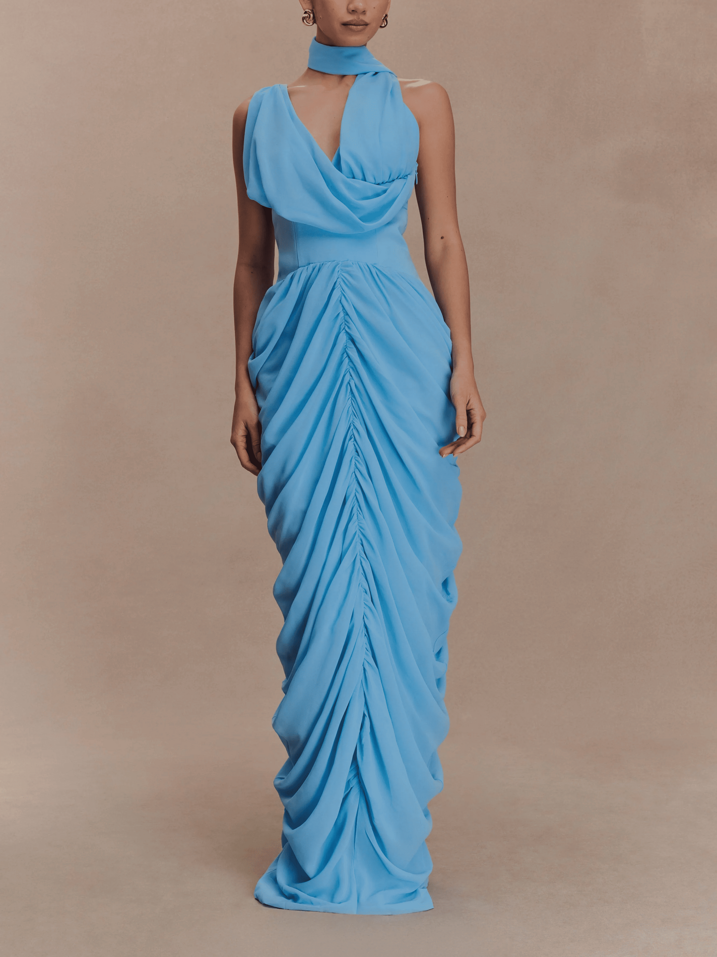 Chiffon Pleated Dress