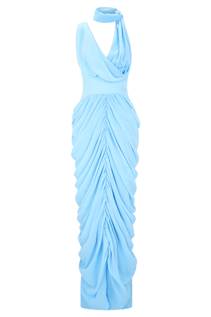 Chiffon Pleated Dress