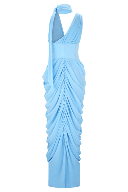 Chiffon Pleated Dress