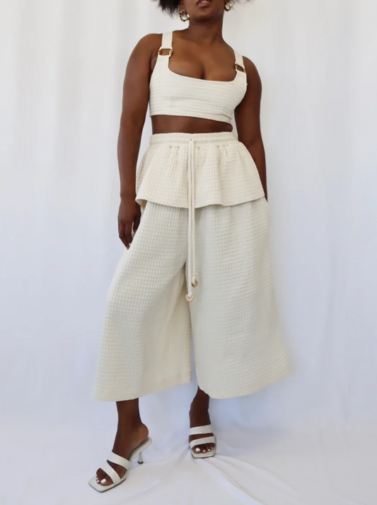 Stylish Skirt-Pants Set