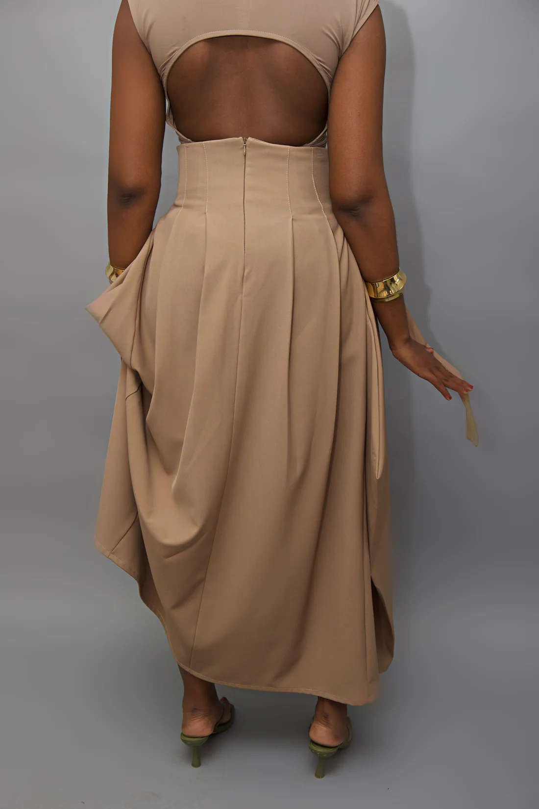 Full-Body Asymmetrical Skirt