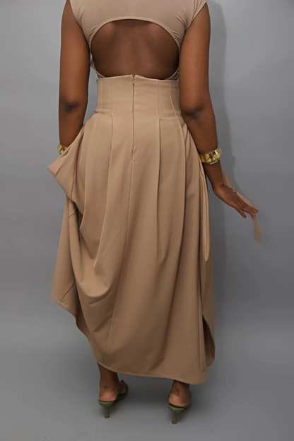 Full-Body Asymmetrical Skirt