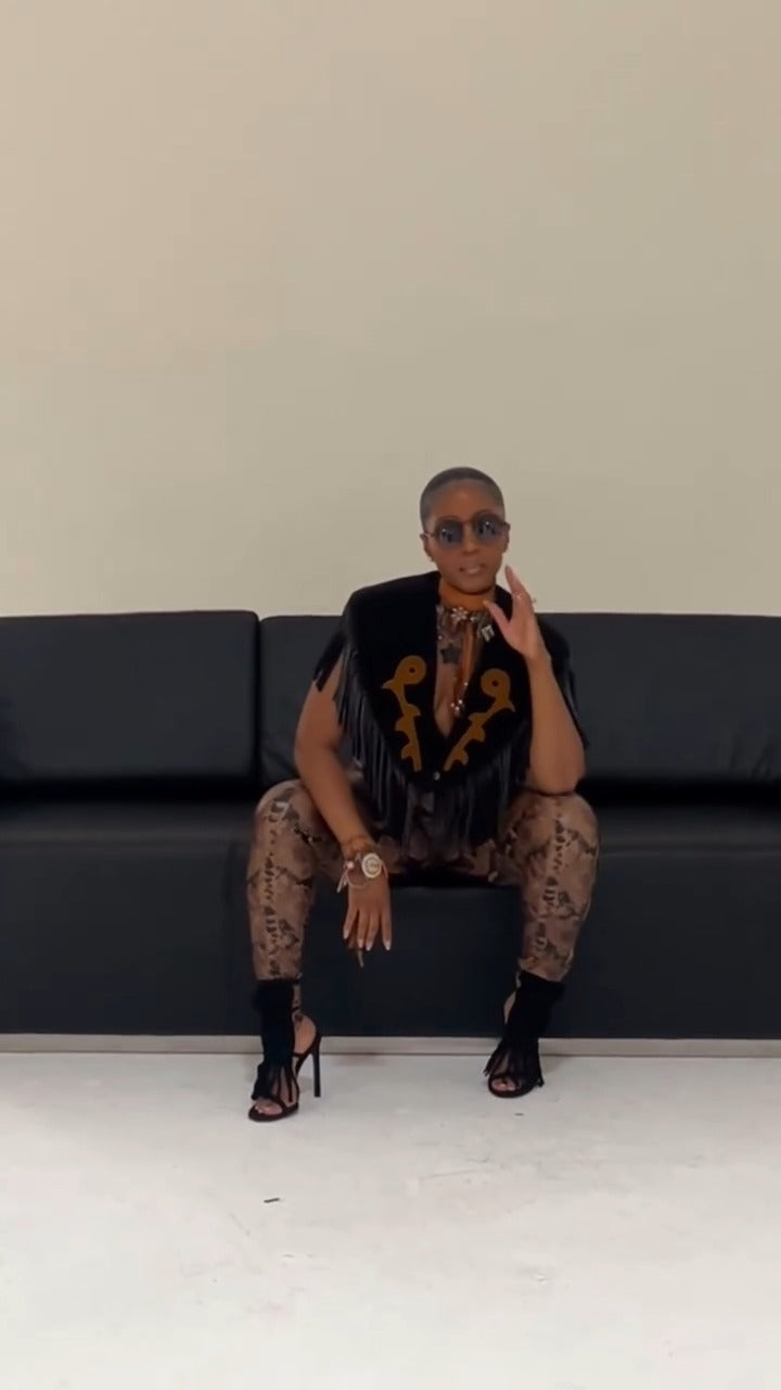 Fringed Hem Vest Top