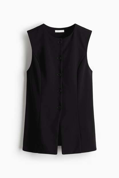 Sleeveless Fitted Tank Top