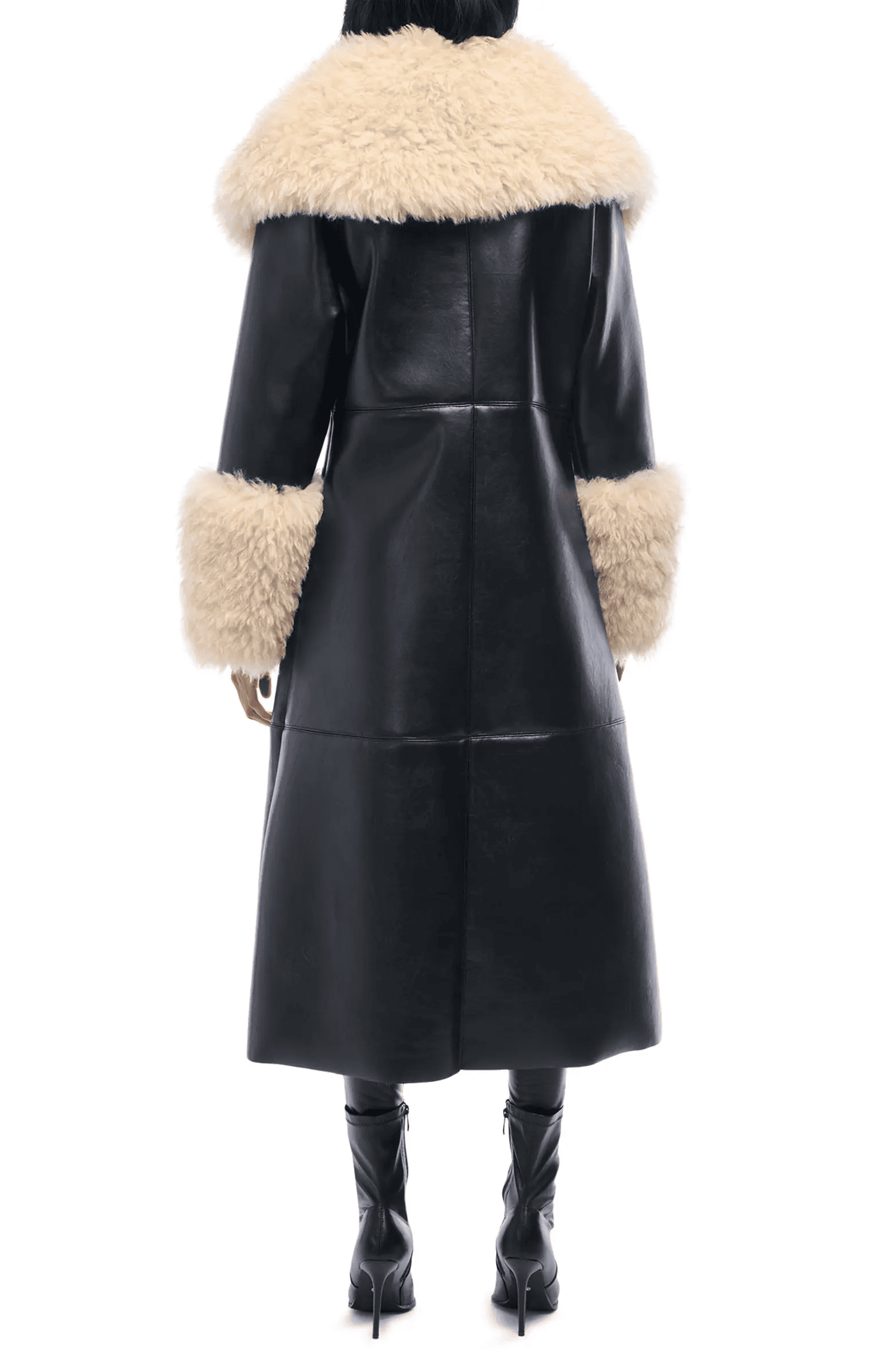 (⏰ 10 days left) Faux Fur Trench Coat