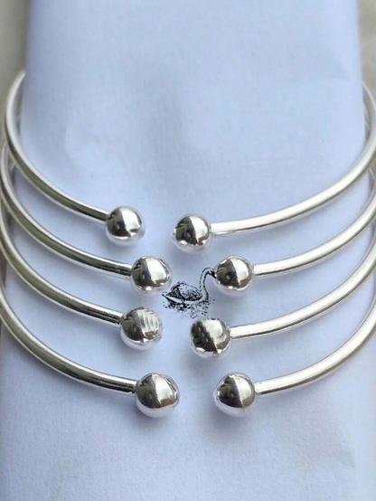 5pcs Retro Boho Thick Bangles Bracelets