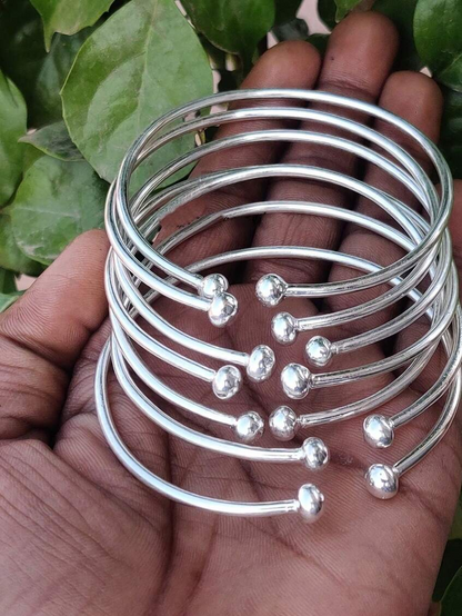 5pcs Retro Boho Thick Bangles Bracelets