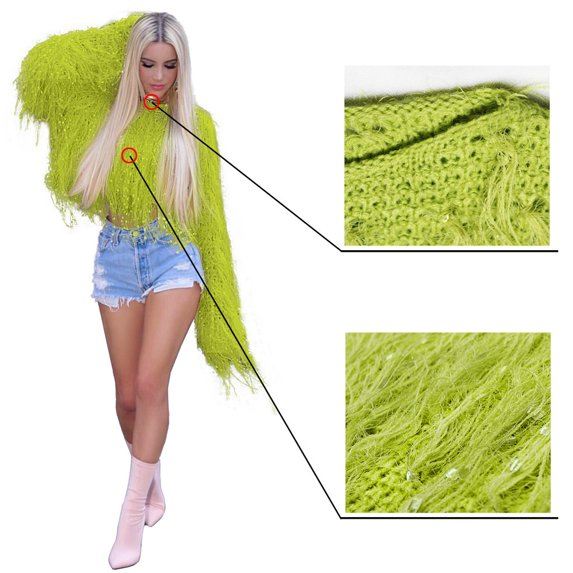 Tassels Long Sleeve Sweater