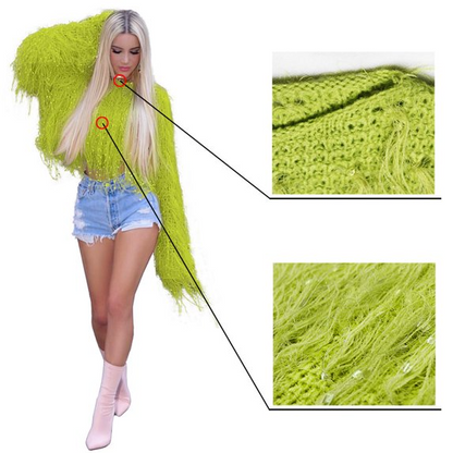 Tassels Long Sleeve Sweater