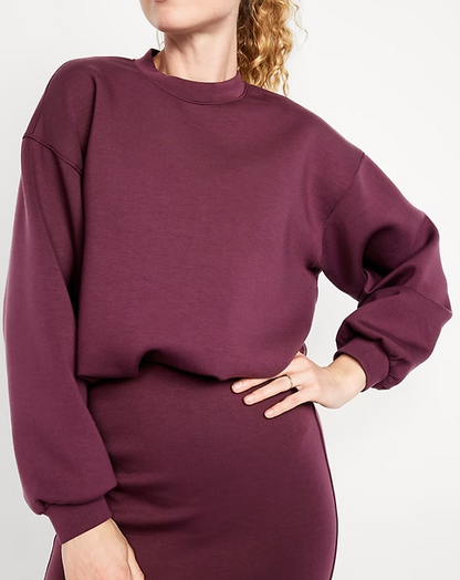 Stretch Fleece Bubble Hem Set