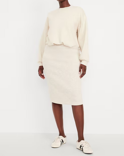 Stretch Fleece Bubble Hem Set