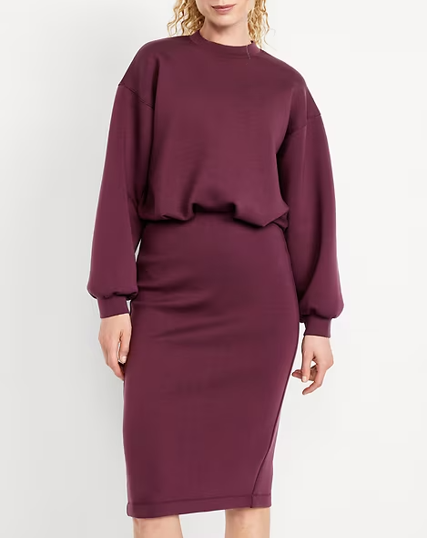 Stretch Fleece Bubble Hem Set