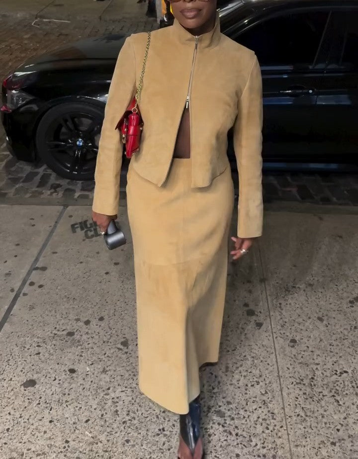 Autumn/Winter Suede  Suits