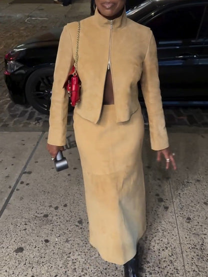 Autumn/Winter Suede  Suits