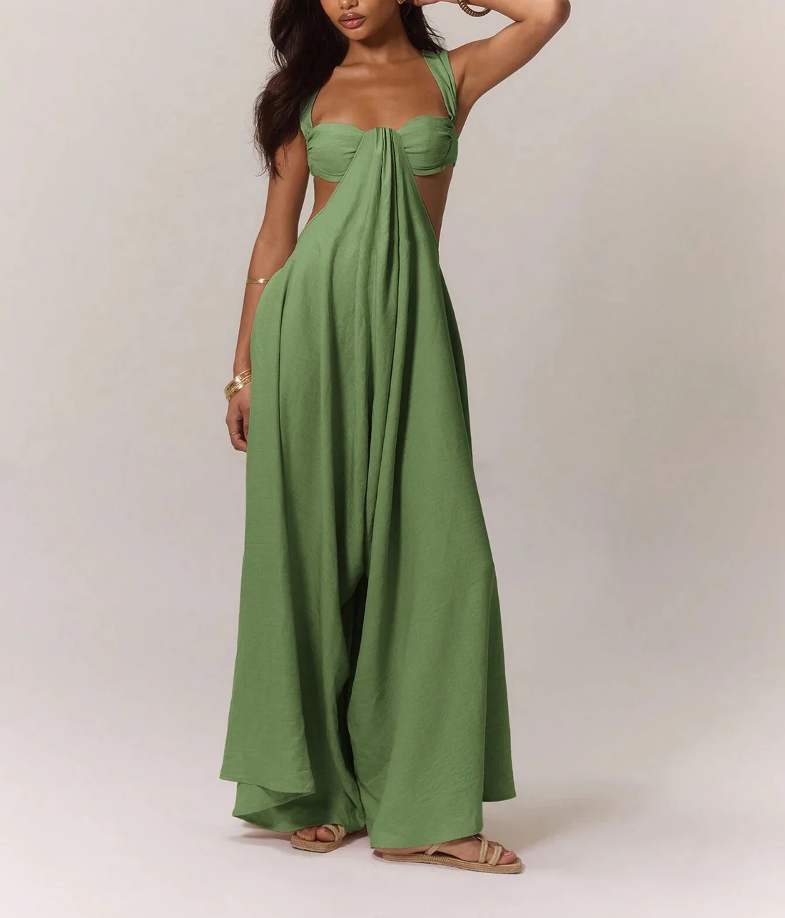 Extreme Wide Leg Jumpsuit