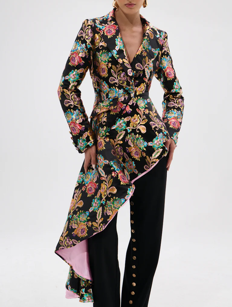 Stepping Out Asymmetrical Blazer