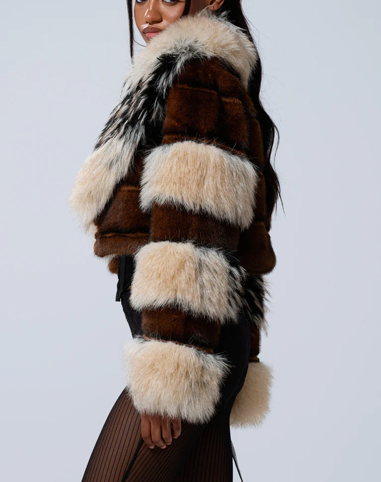 Short Faux Fur Jacket