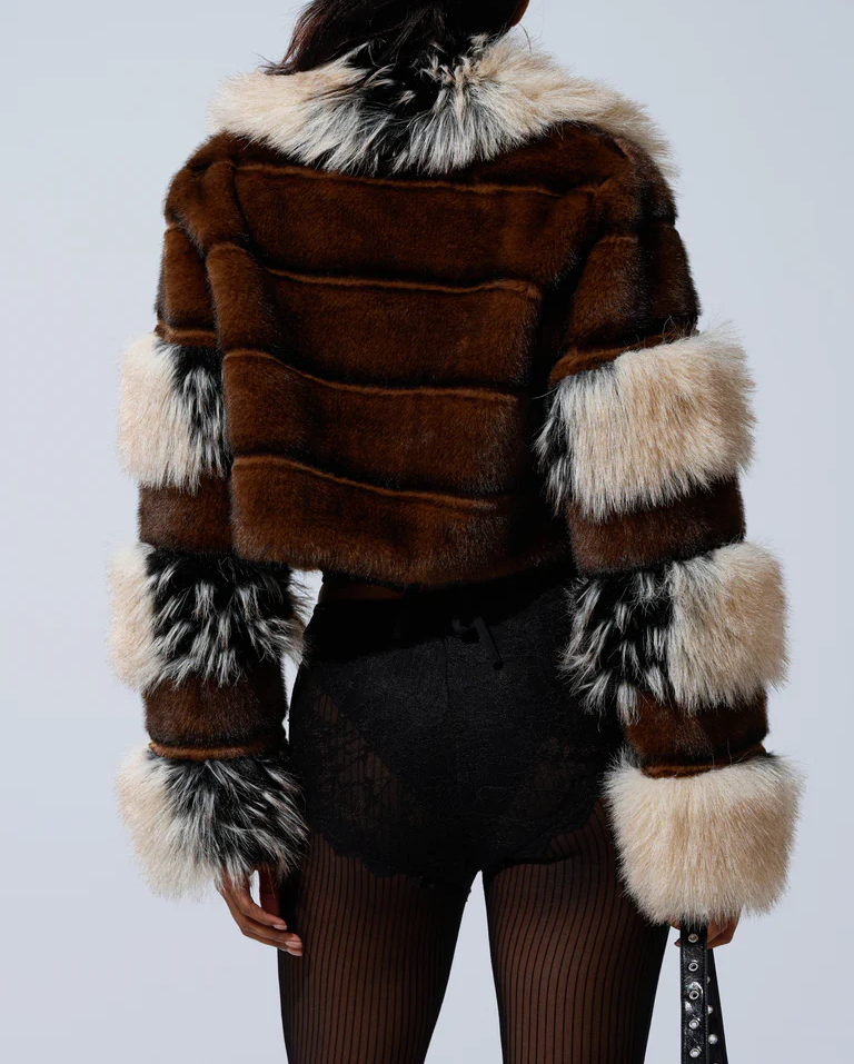 Short Faux Fur Jacket