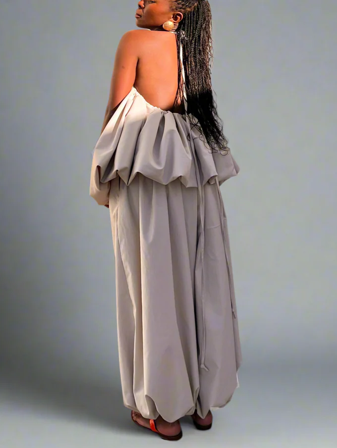 Extra Large Strapless Top + Ballon Pants