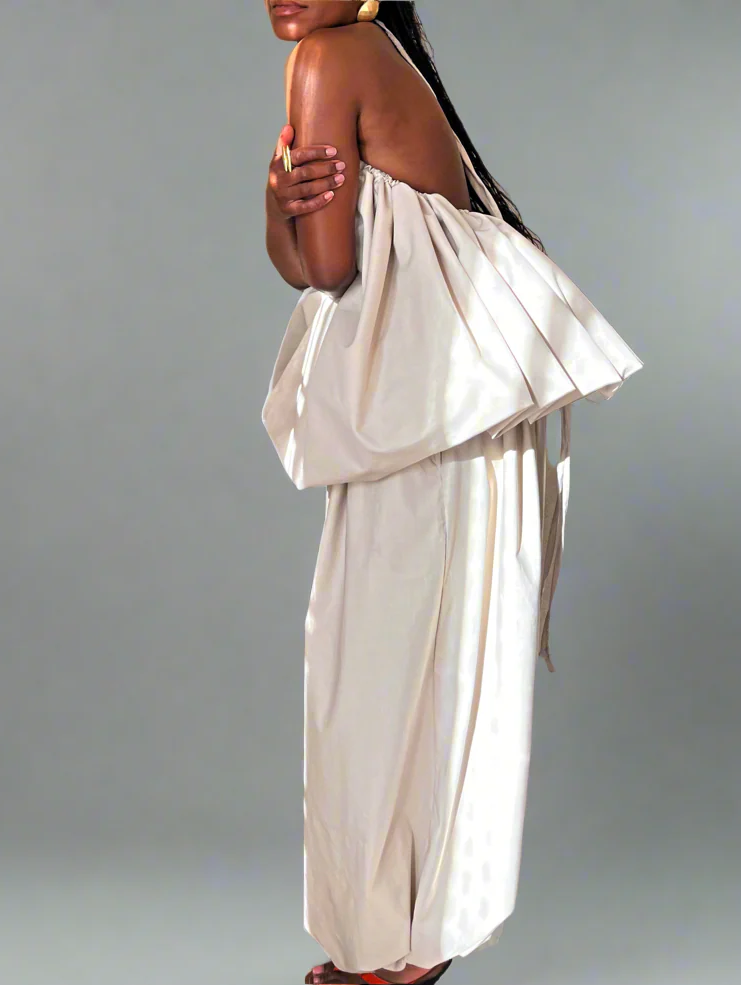 Extra Large Strapless Top + Ballon Pants