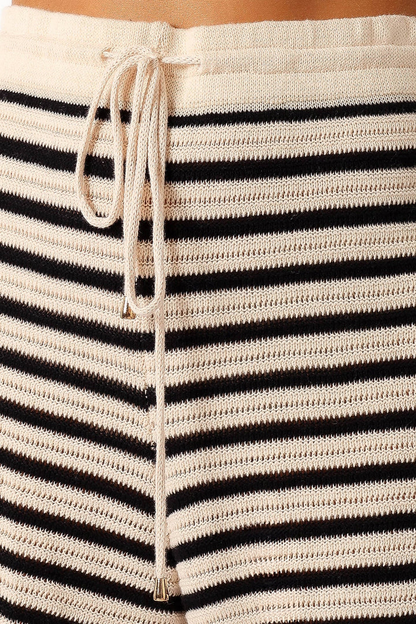 Stretch Striped Knit Set