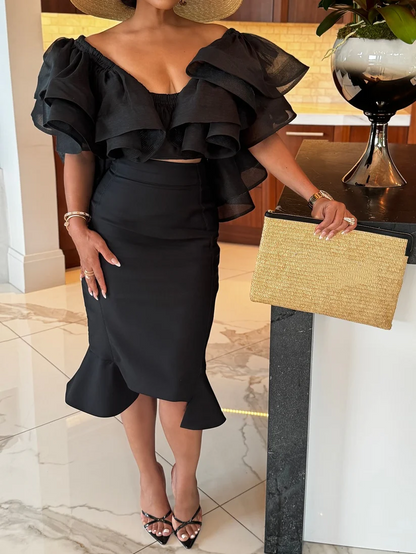 Parisian Nights Midi Dress