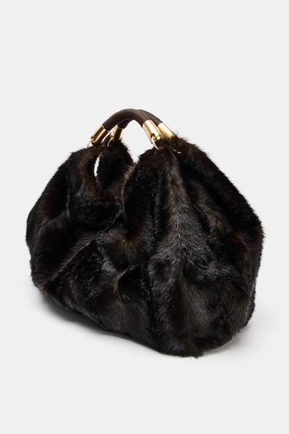 Maxi Faux Fur Bag