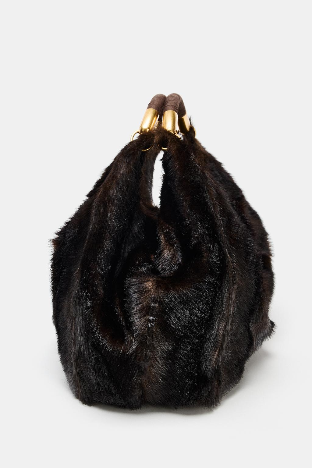 Maxi Faux Fur Bag