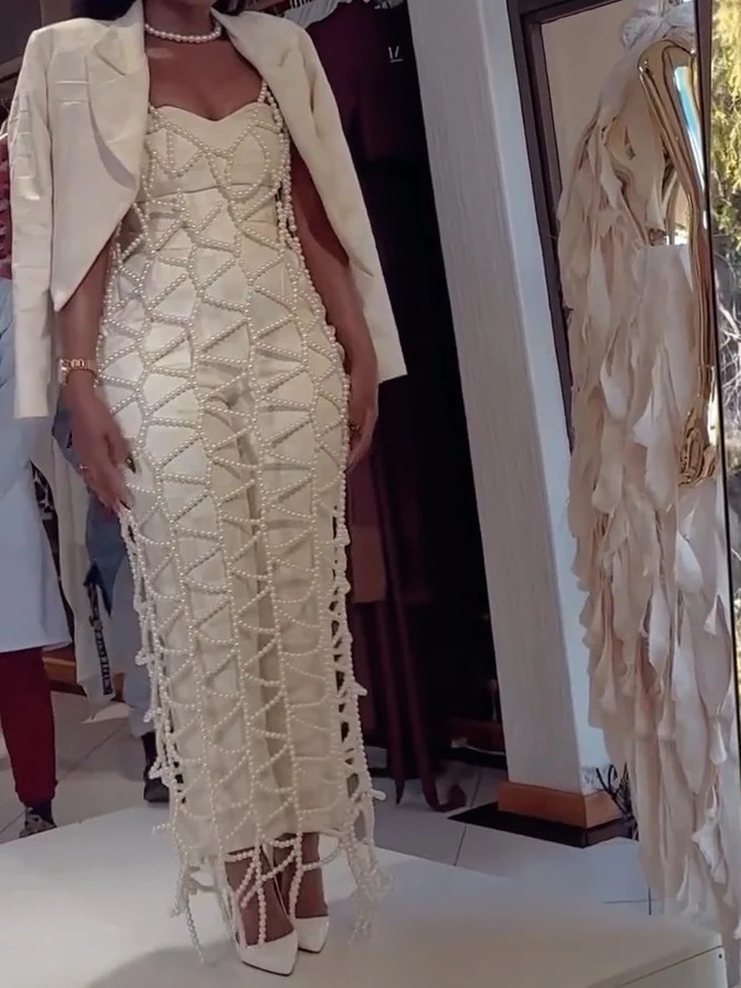 Elegant Off-White Jumpsuits