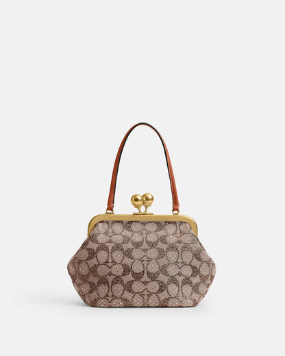 16 Inch Mini Kisslock Frame Bag