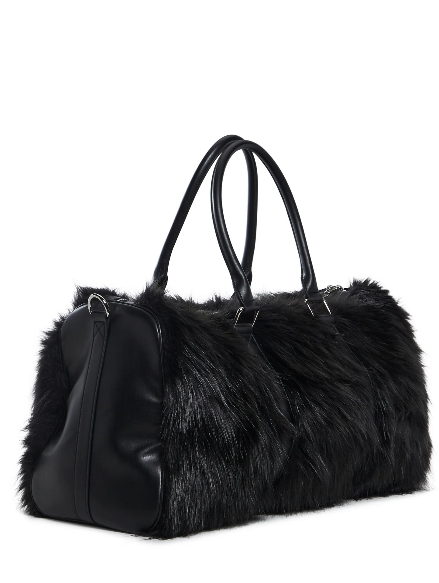 Super Soft Faux Fur Panels Bag