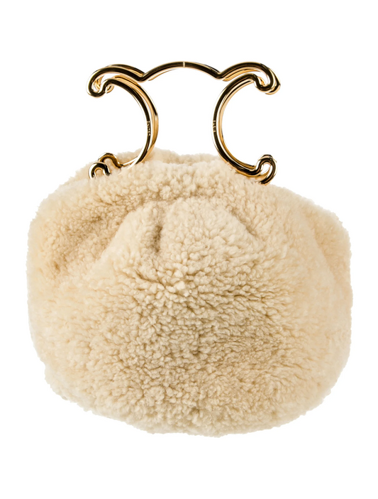 Shearling Frame Bag