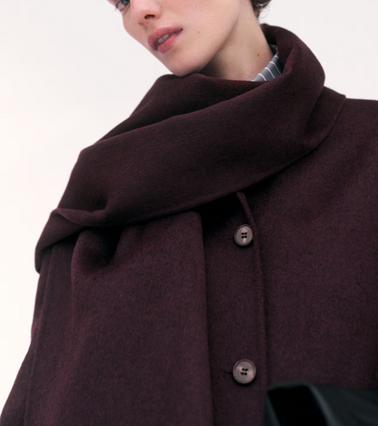 Handmade Wool-Blend Coat