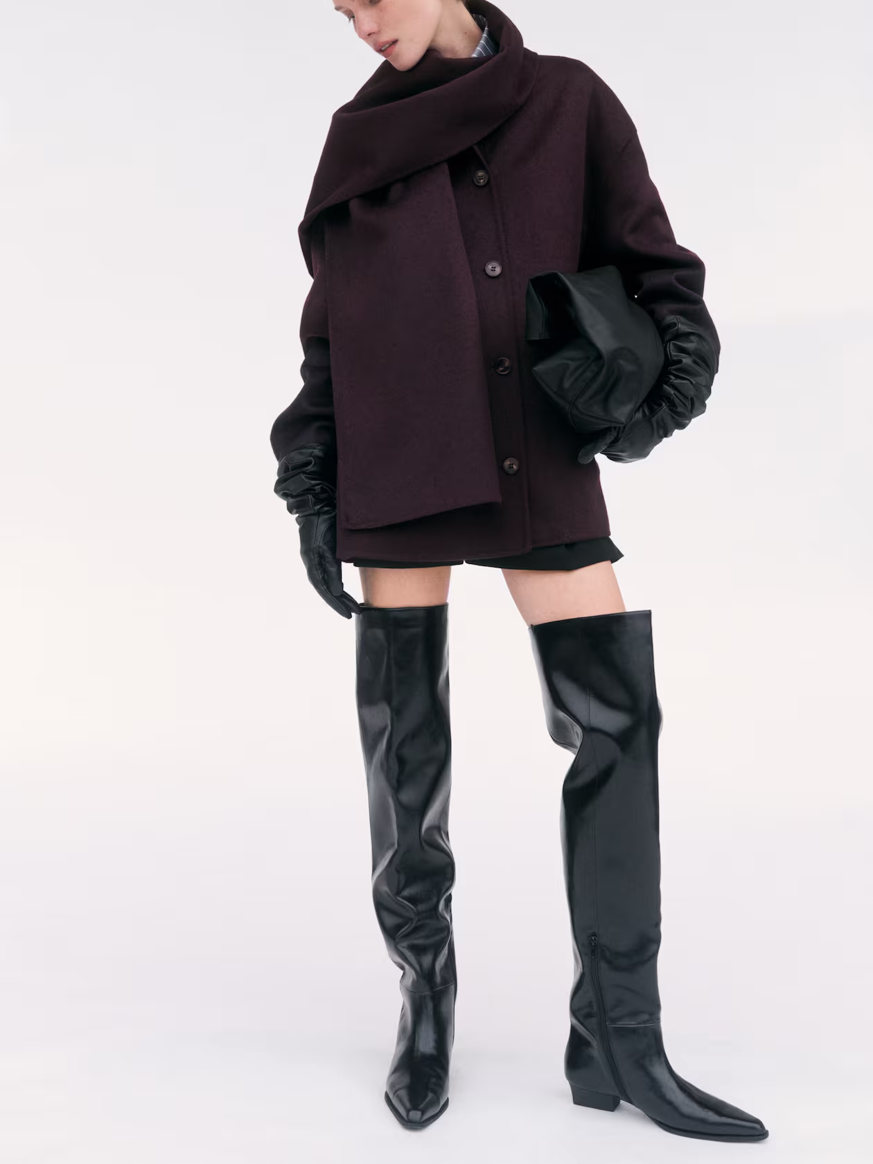 Handmade Wool-Blend Coat