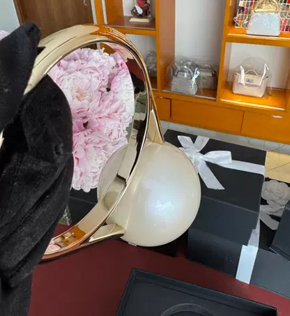 Fashion Pearl Teardrop Handbag