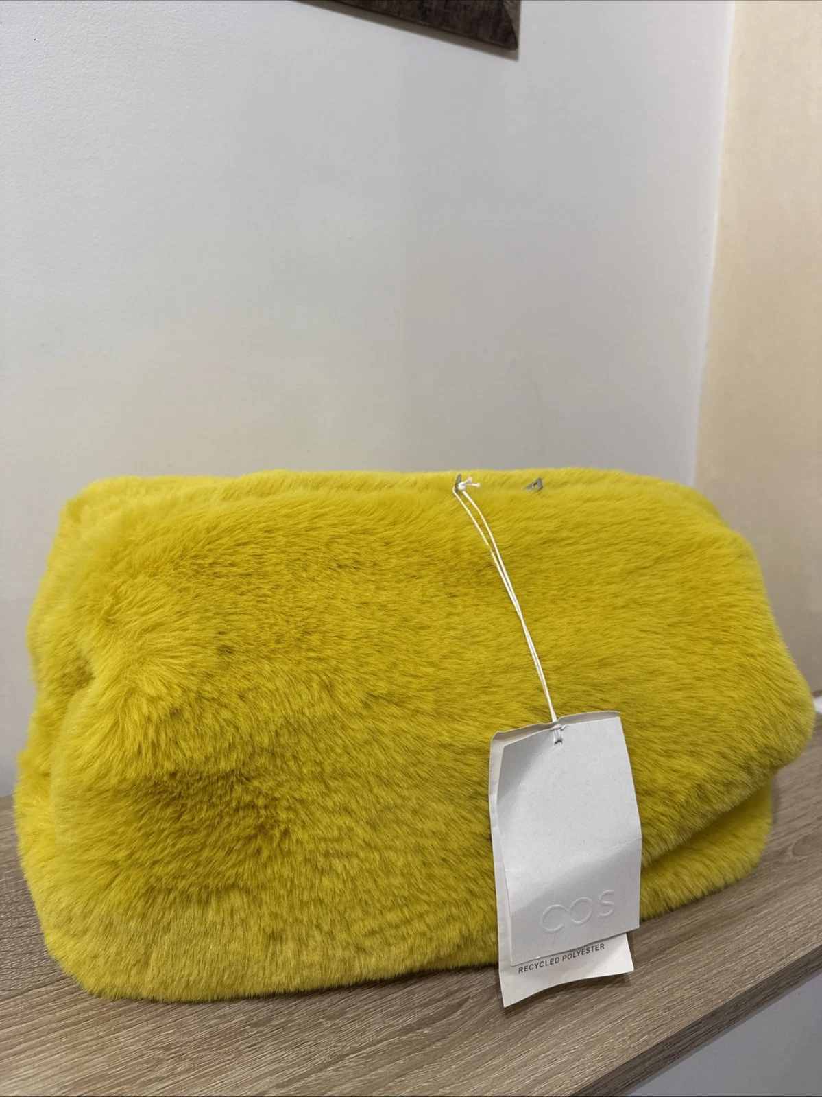 Oversized Faux Fur Clutch