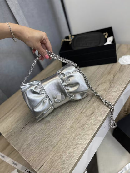 Double C Bow Handbag