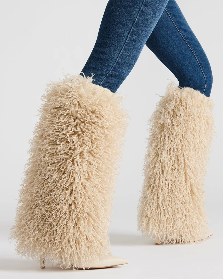 Plush High Boots