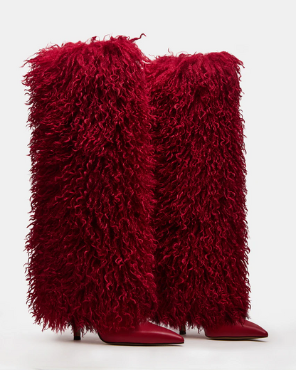 Plush High Boots