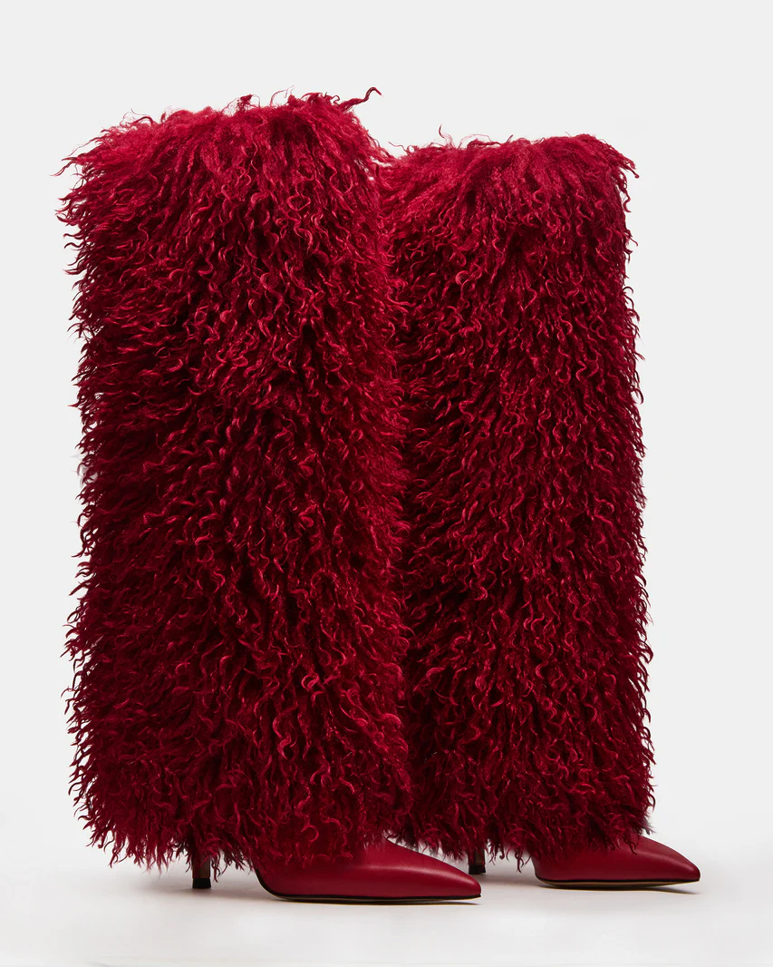 Plush High Boots