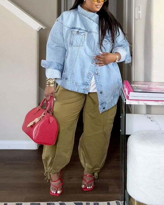 Mid-Rise Workwear Joggers