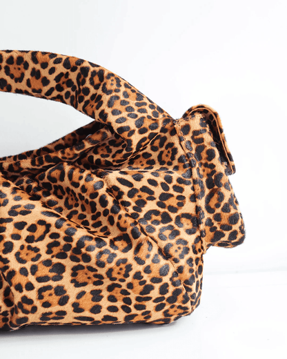 Leather Multi-Pocket Tote Bag