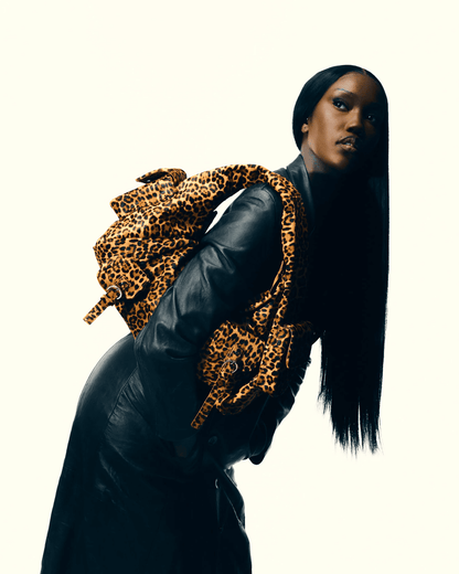 Leather Multi-Pocket Tote Bag