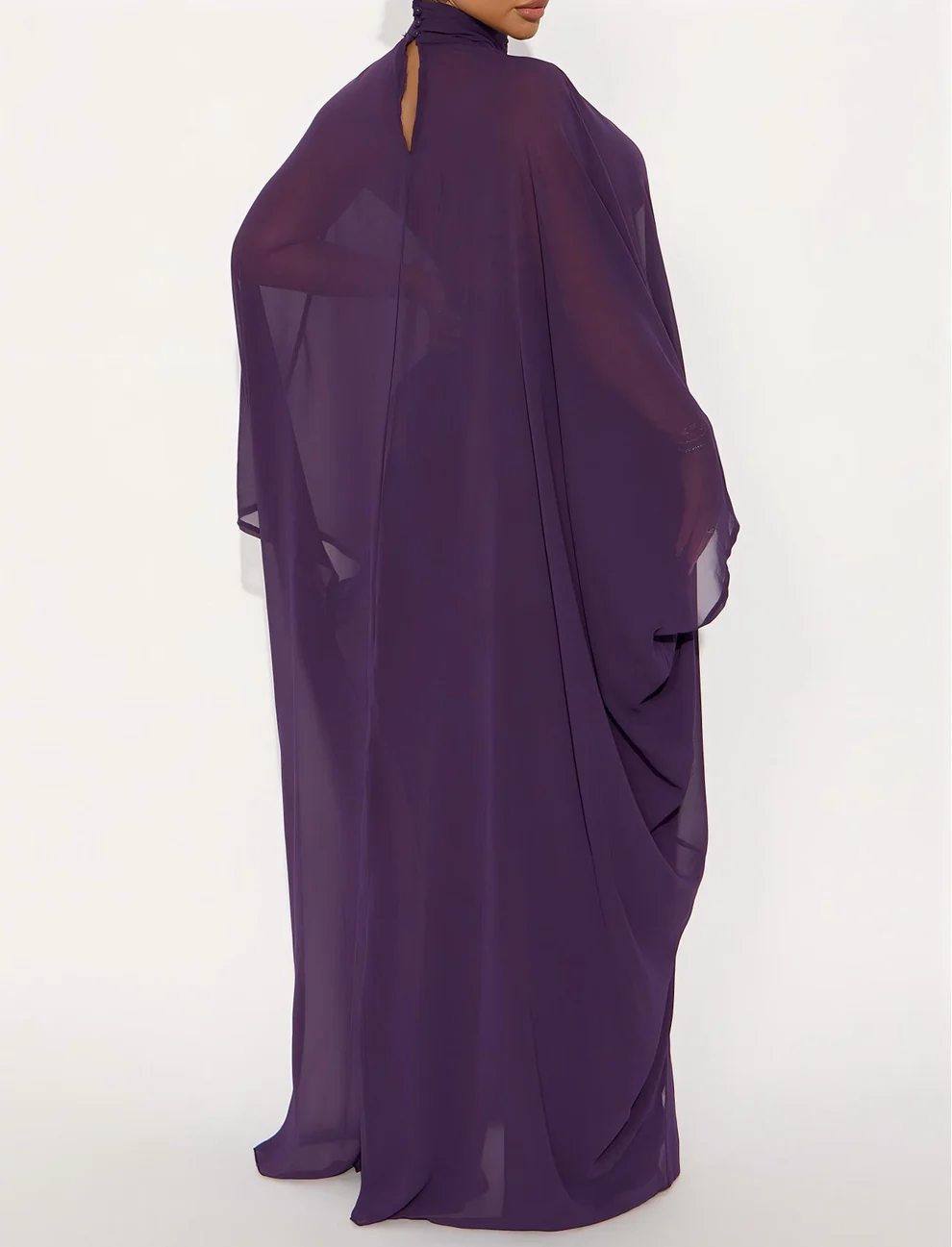 Eggplant Draped Pant Set
