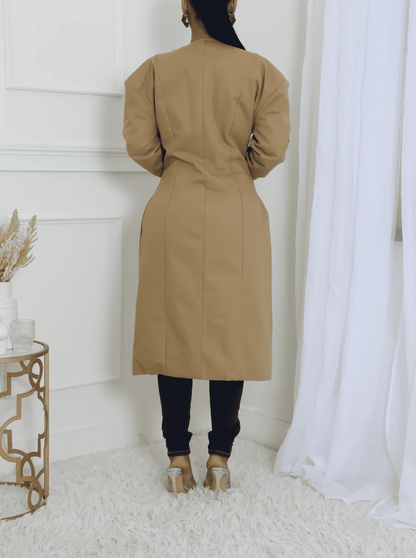 Zip Me Up Structured Blazer / Coat