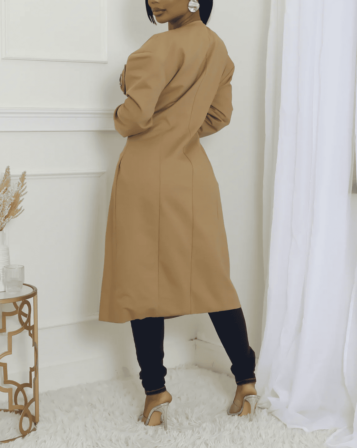 Zip Me Up Structured Blazer / Coat