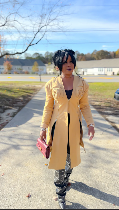 Zip Me Up Structured Blazer / Coat