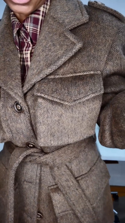 Stylish Soft Wool Coat