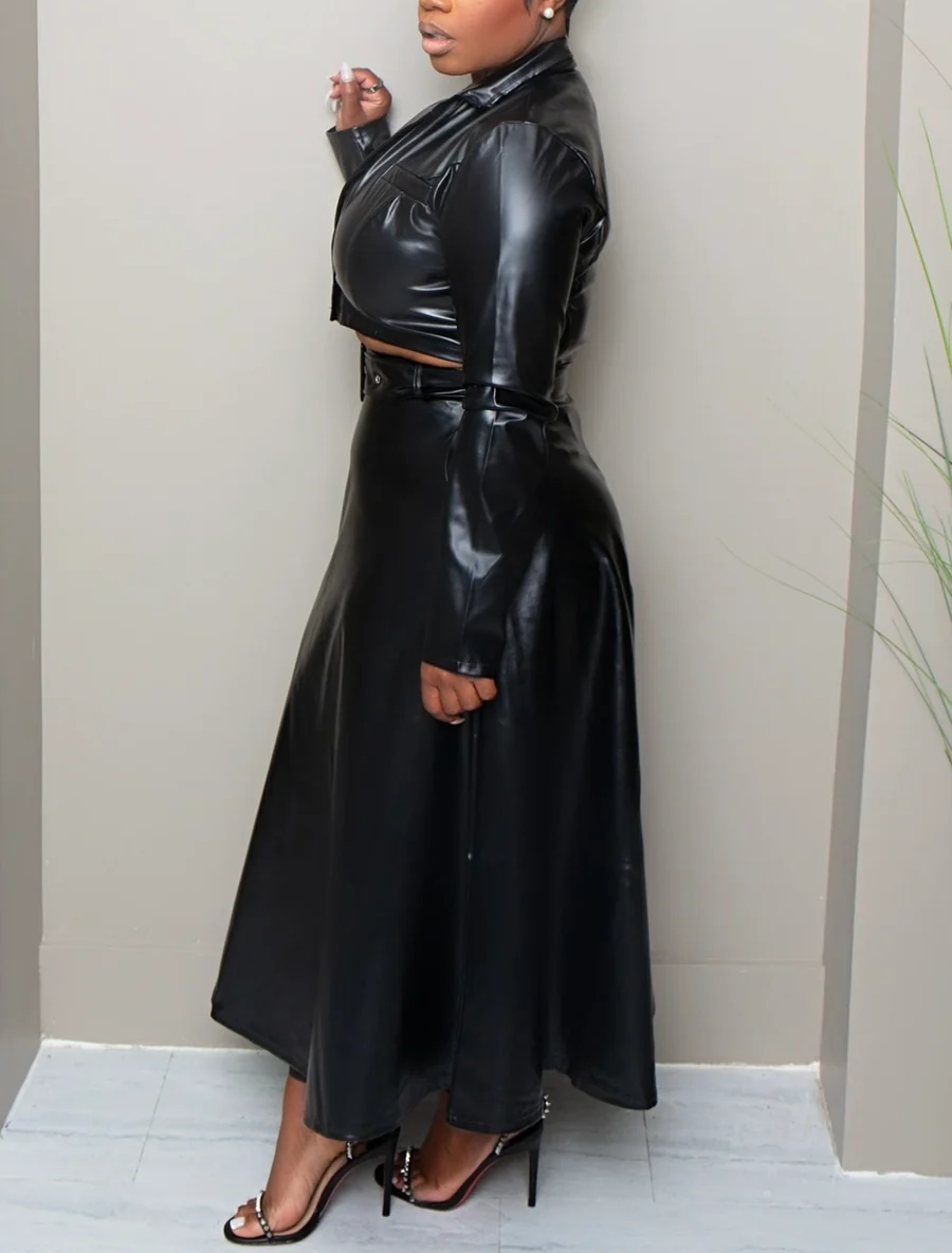 Power Move Faux Leather Set